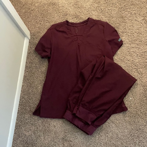 Other Maroon Scrubs Poshmark